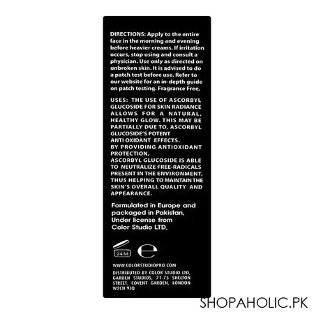 Color Studio Ascorbyl Glucoside Solution 5% Brightening Serum, Vitamin C, 30ml - Image 5