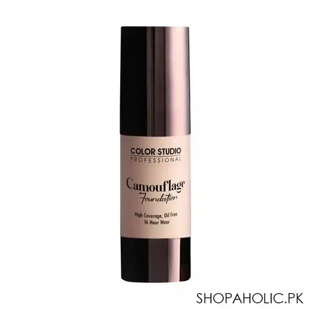 color studio camouflage foundation, high coverage, oil free, n30 image2