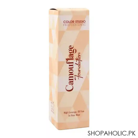color studio camouflage foundation, high coverage, oil free, n30 image3