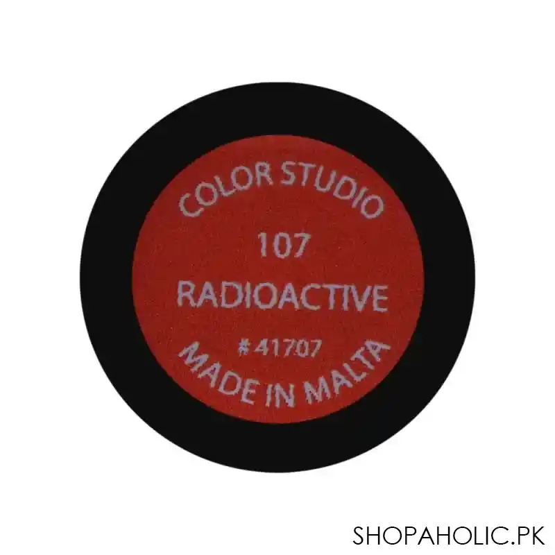 color studio color play active wear lipstick, 107 radioactive image5