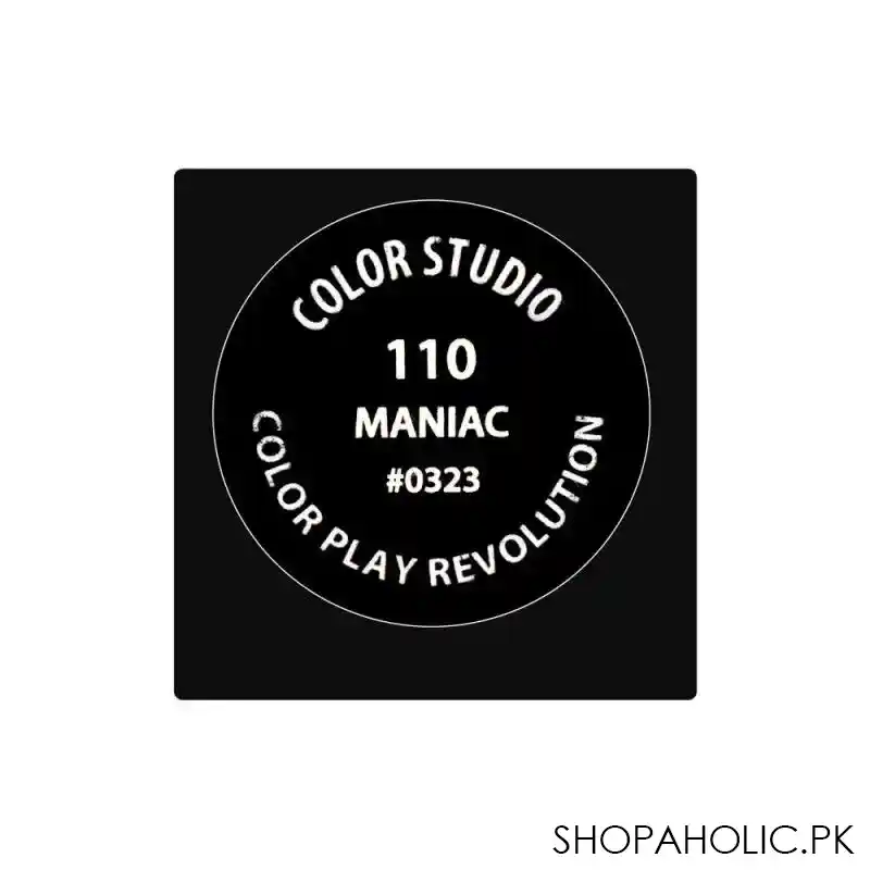 color studio color play active wear lipstick, 110 maniac image4