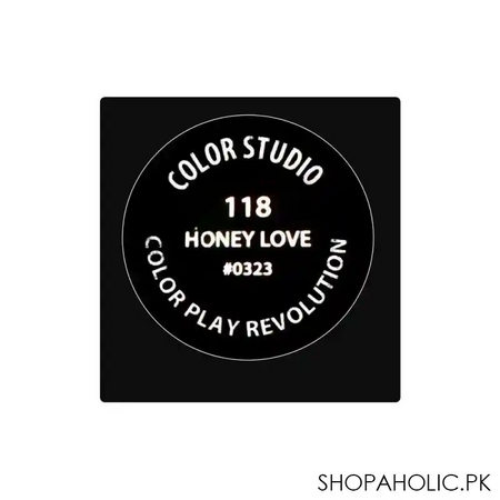 color studio color play active wear lipstick, 118 honey love image4