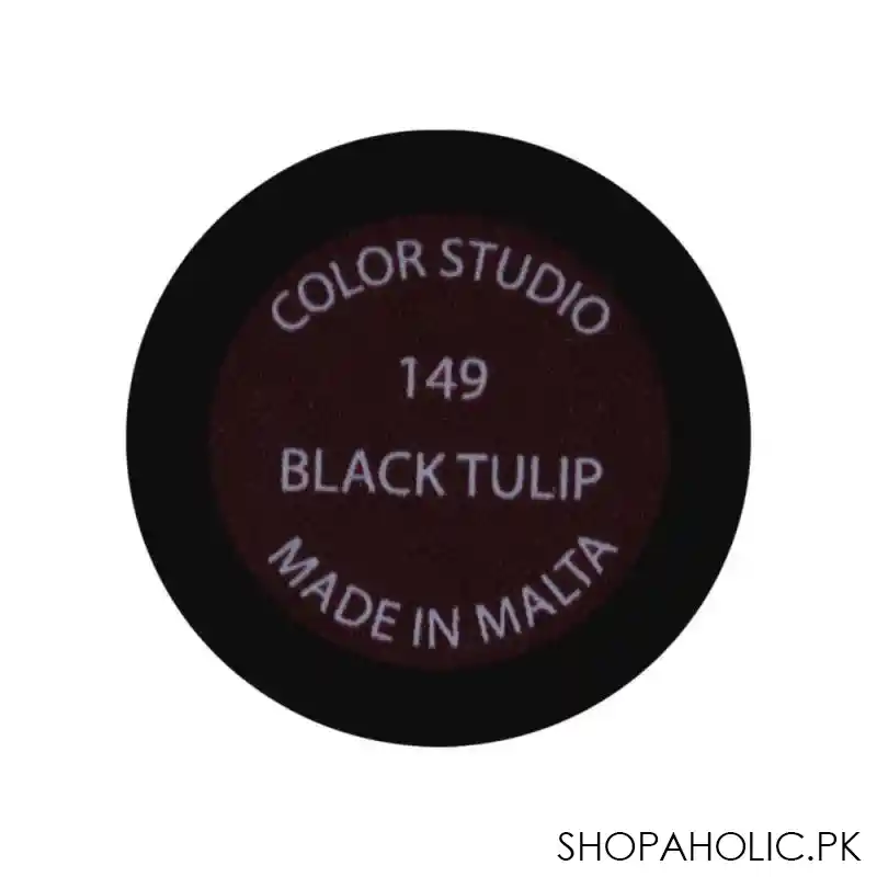 color studio color play active wear lipstick, 149 black tulip image5