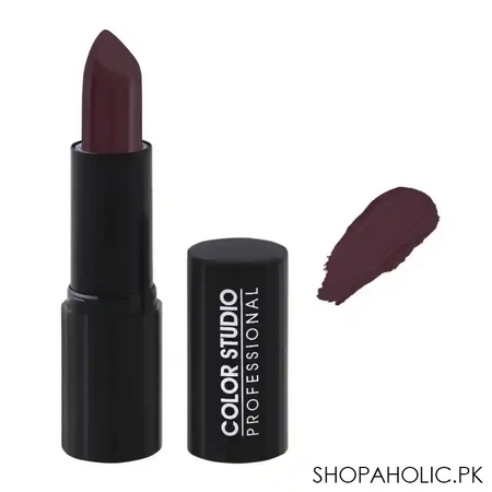 color studio color play active wear lipstick, 149 black tulip main image
