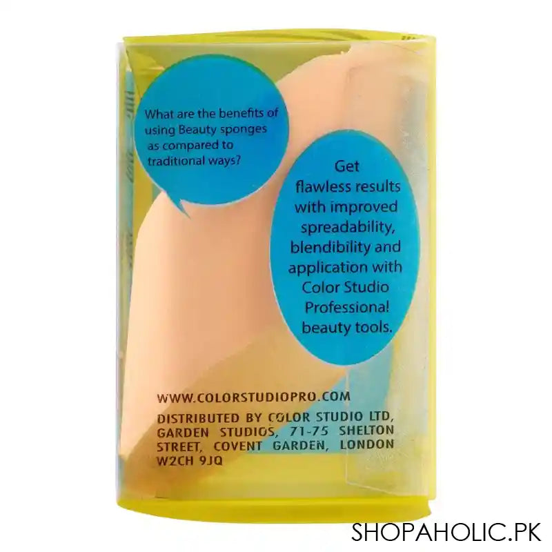Color Studio Flat End Sponge Multi, 1-Pack - Image 2