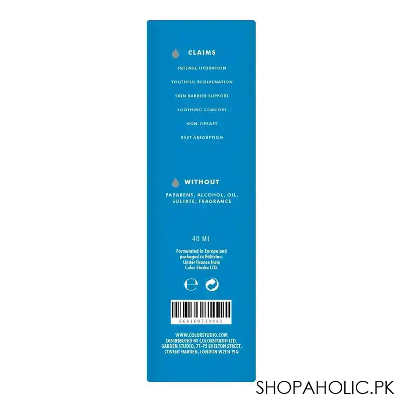 Color Studio Hyaluronic Acid + Vitamin B5 Hydro Gel Cream, 40ml - Image 2