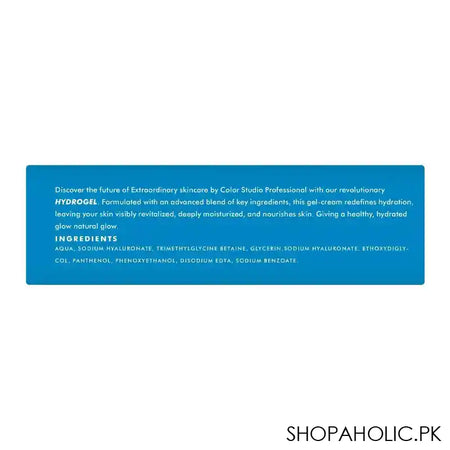Color Studio Hyaluronic Acid + Vitamin B5 Hydro Gel Cream, 40ml - Image 5