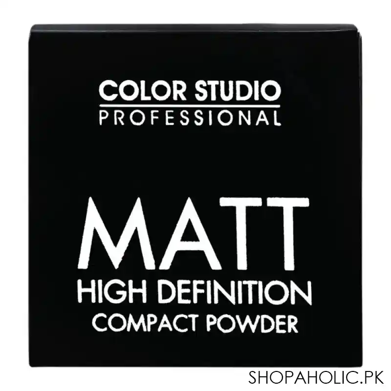 color studio matt high definition compact powder, 100 ivory image2