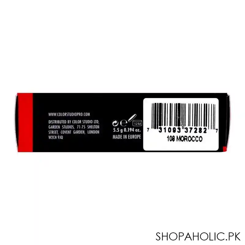 color studio matte revolution lipstick, 108 morocco image5