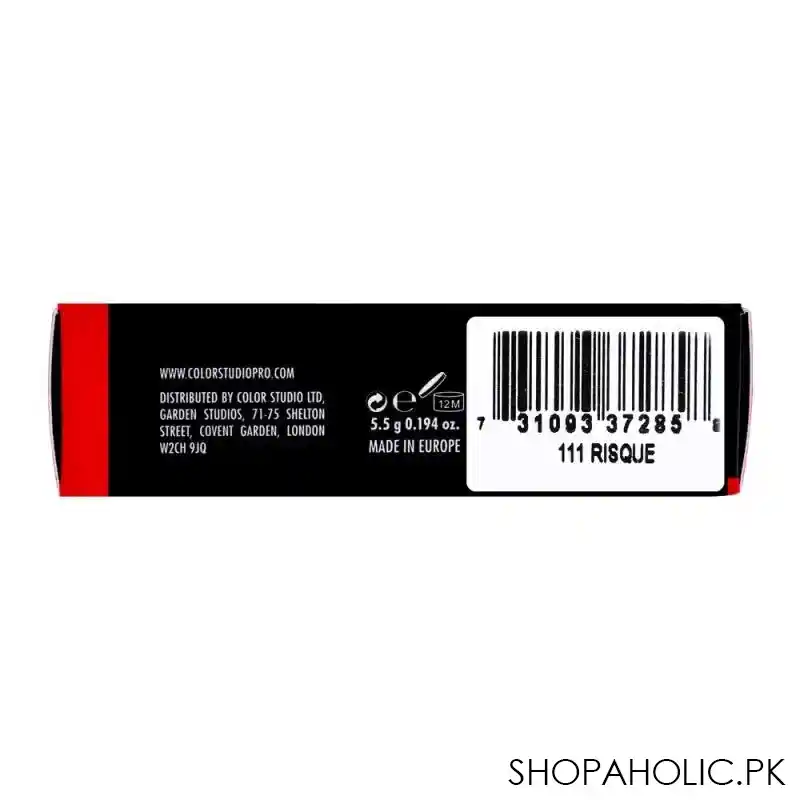 color studio matte revolution lipstick, 111 risque image5