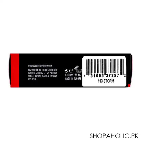 Color Studio Matte Revolution Lipstick, 113 Storm - Image 4