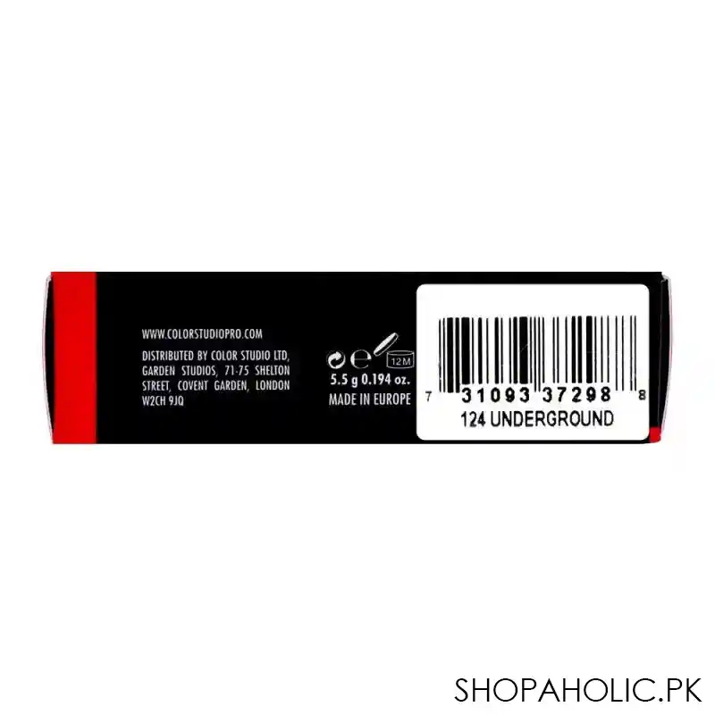 color studio matte revolution lipstick, 124 underground image5