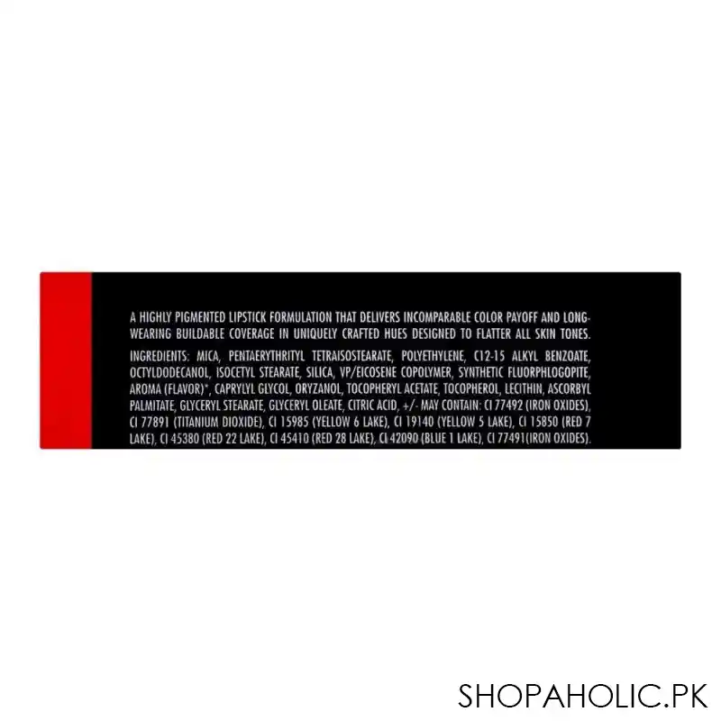 color studio matte revolution lipstick, 125 ashanti image4