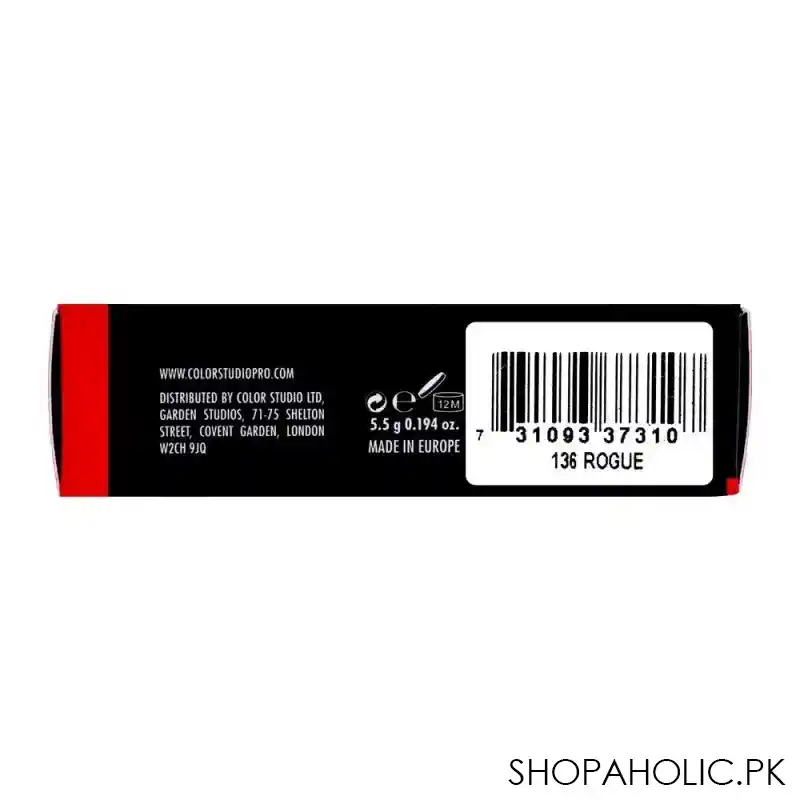 color studio matte revolution lipstick, 136 rogue image5