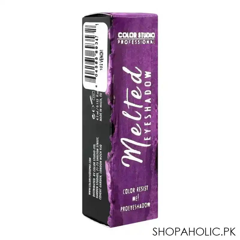 color studio melted eyeshadow, 102, venom image2