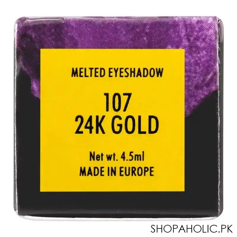 color studio melted eyeshadow, 107, 24k gold image5