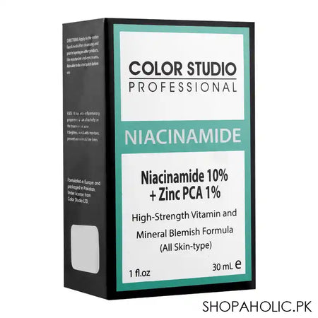 Color Studio Niacinamide 10% + Zinc PCA 1% Serum, All Skin Types, 30ml - Main Image