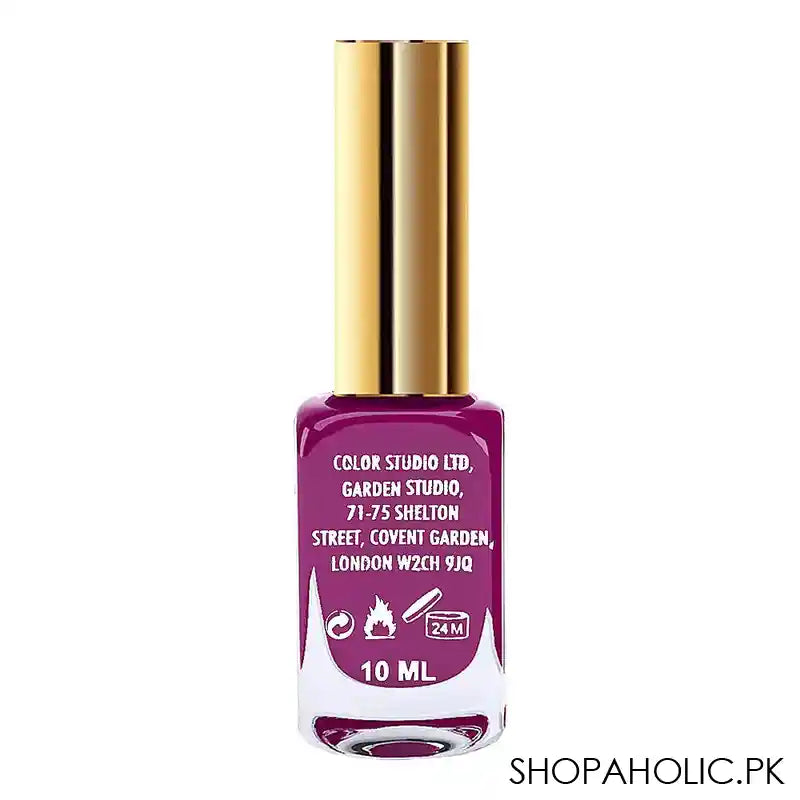 Color Studio Peel Off Water Based Nail Polish, 10ml, No. 15 - Image 3