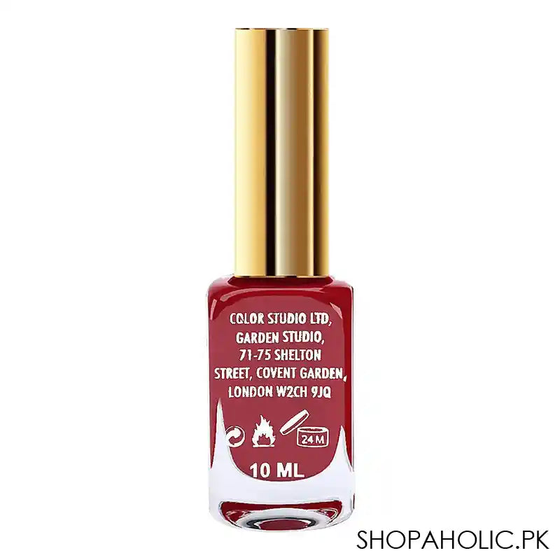 Color Studio Peel Off Water Based Nail Polish, 10ml, No. 2 - Image 3
