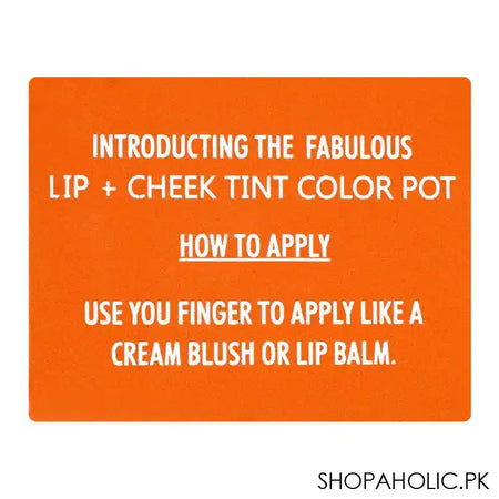 Color Studio Professional Color Rage Pot, Lip + Cheek Tint - Image 5
