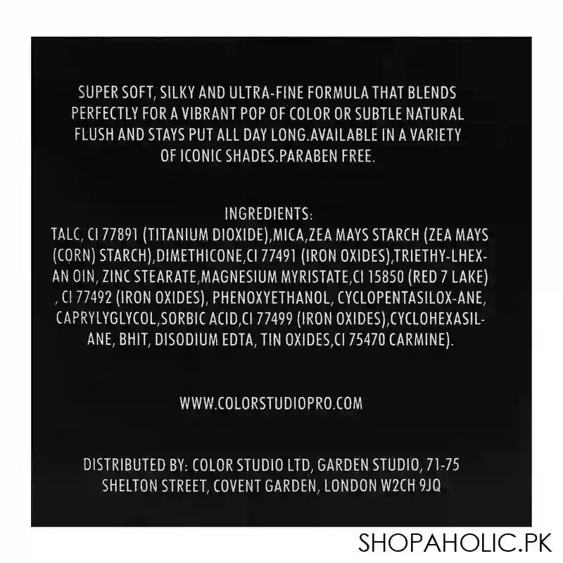 Color Studio Professional Pro Blush, Paraben Free, Super Soft, All Day Long, 240 Cancun - Image 2