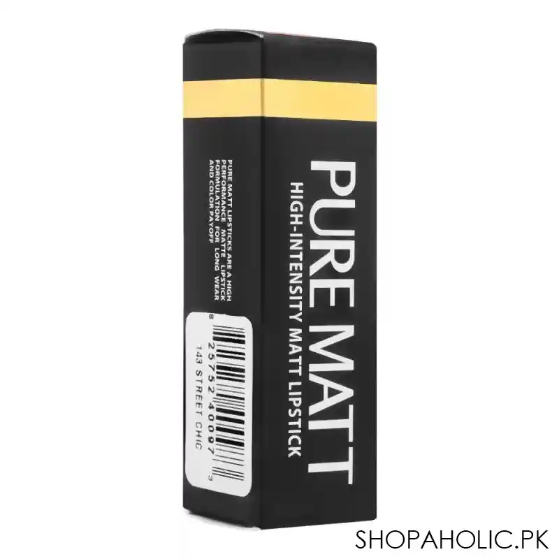 color studio pure matt lipstick, 143, street chic image2