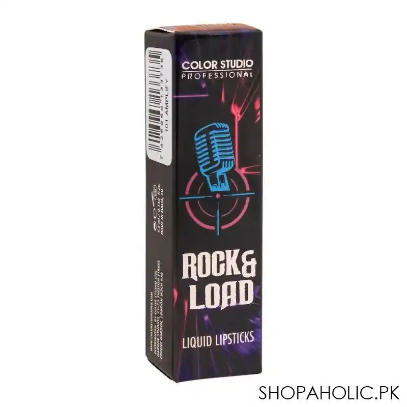 color studio rock & load liquid lipstick, 101 amplify image2