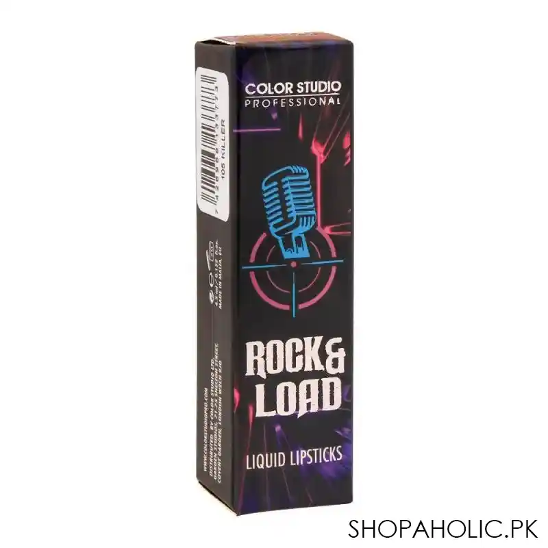 color studio rock & load liquid lipstick, 105 killer image2