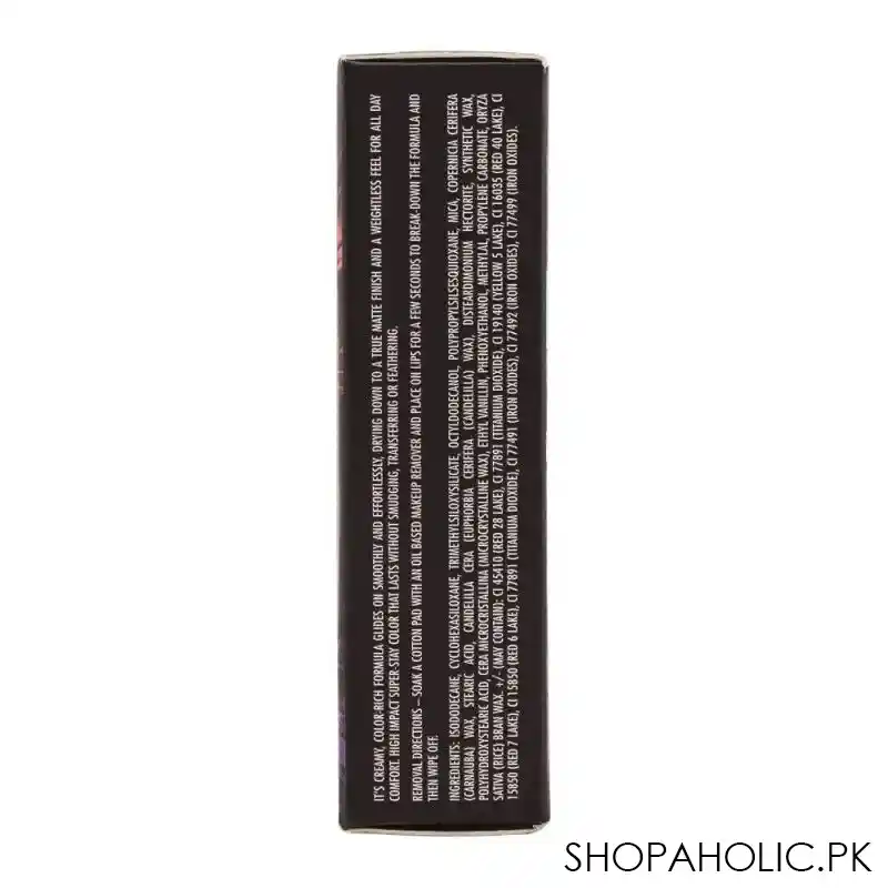 color studio rock & load liquid lipstick, 105 killer image3