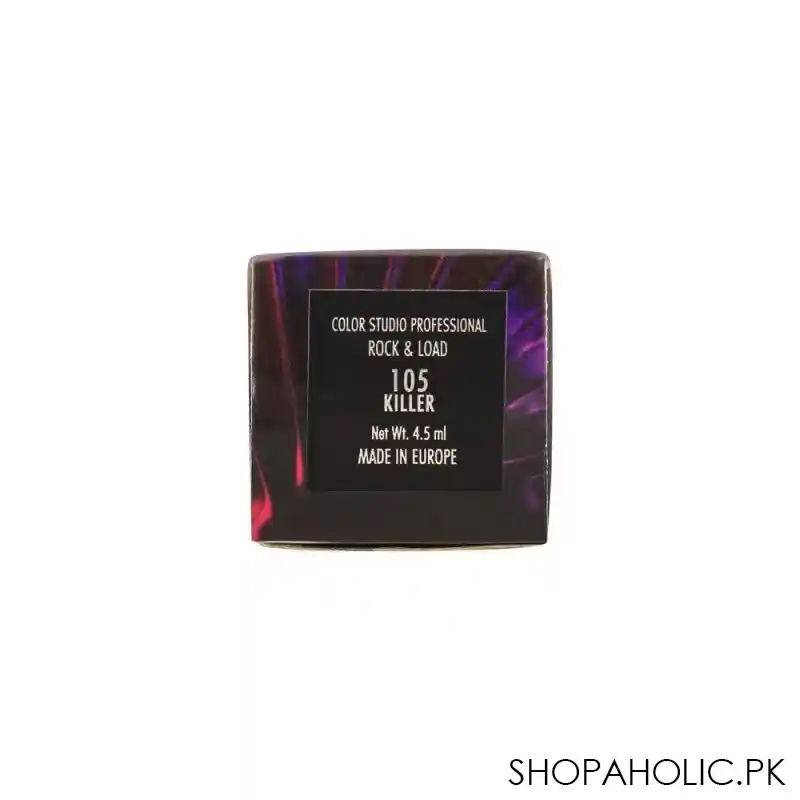 color studio rock & load liquid lipstick, 105 killer image5