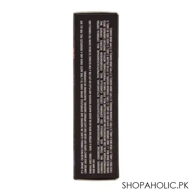 color studio rock & load liquid lipstick, 106 rocking image3