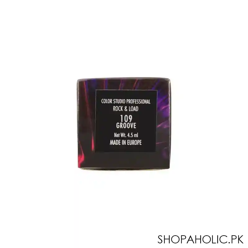 color studio rock & load liquid lipstick, 109 groove image5