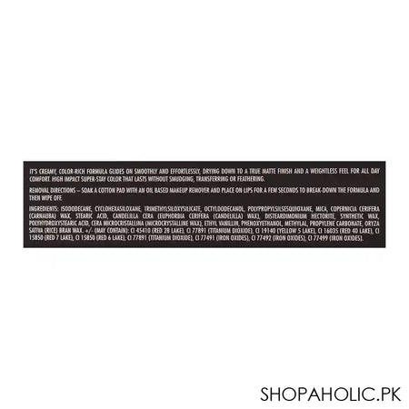 Color Studio Rock & Load Liquid Lipstick, 110 Playback - Image 5