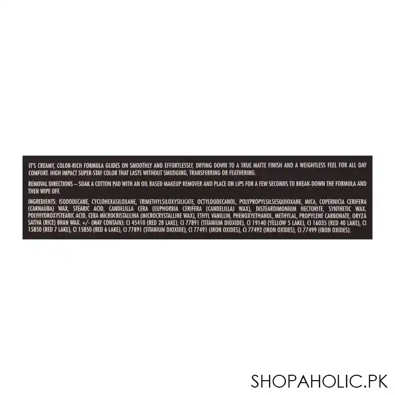 color studio rock & load liquid lipstick, 113 beatbox image4