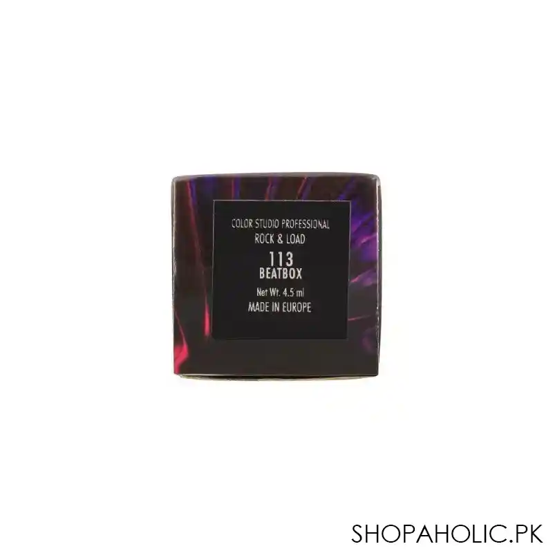 color studio rock & load liquid lipstick, 113 beatbox image5