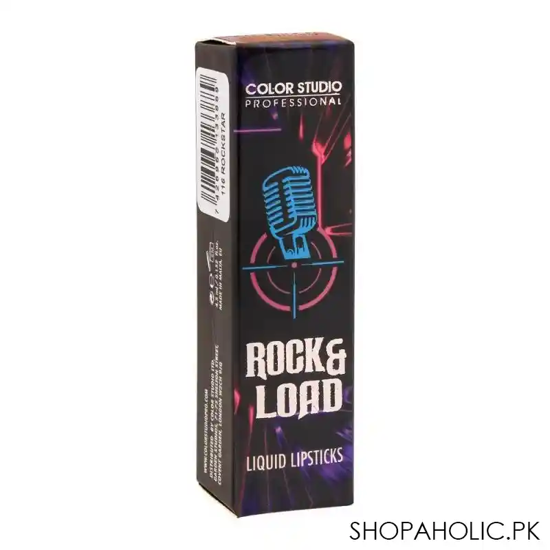 color studio rock & load liquid lipstick, 116 rockstar image2