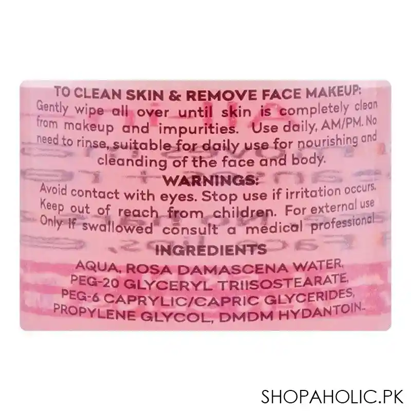 color studio rose all in 1 miceller cleansing water, 100ml image3