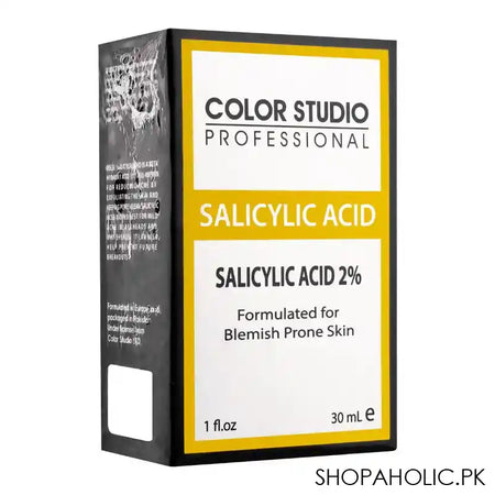 Color Studio Salicylic Acid 2% Serum, Formulated For Blemish Prone Skin, 30ml - Main Image