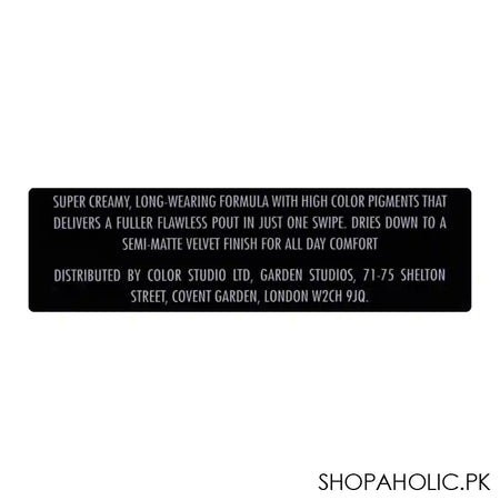 Color Studio Velvet Lipstick, 145 Koko - Image 2