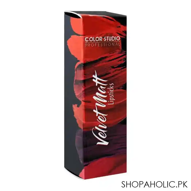 color studio velvet matt lipstick, 418 facade image3