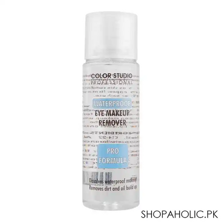 color studio waterproof eye makeup remover, pro formula main image