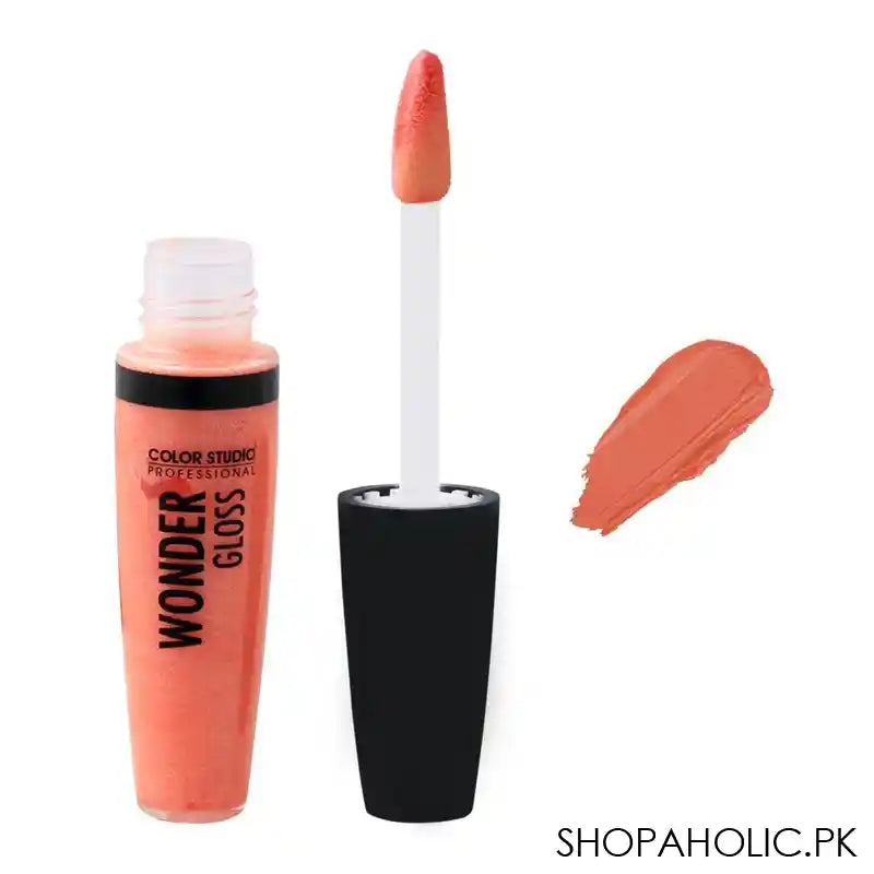 Color Studio Wonder Gloss, Lig Gloss, 102 Coral - Image 5