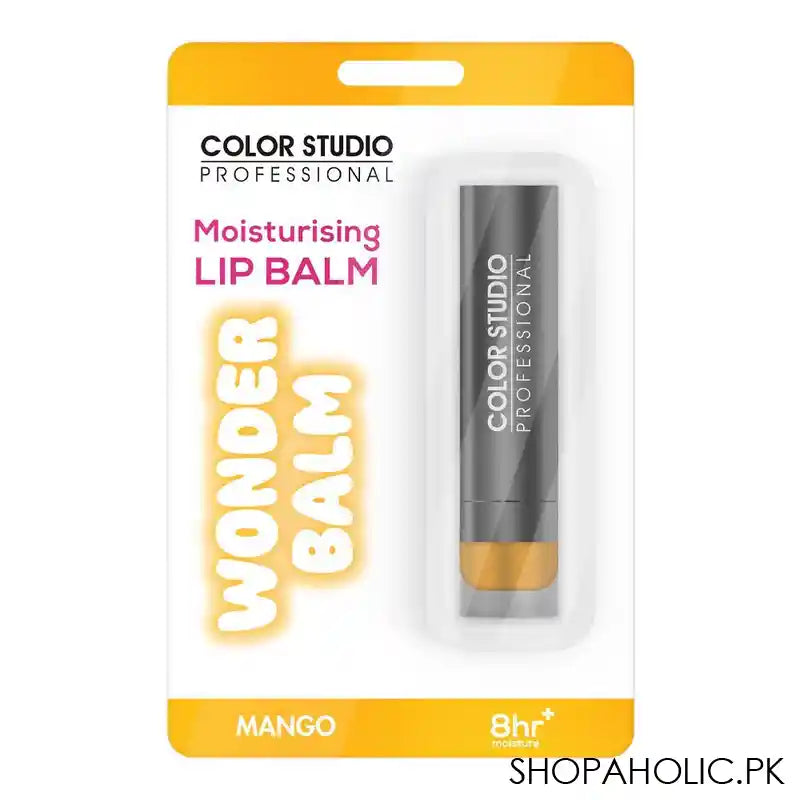 Color Studio Wonder Moisturising Lip Balm, Mango - Image 6