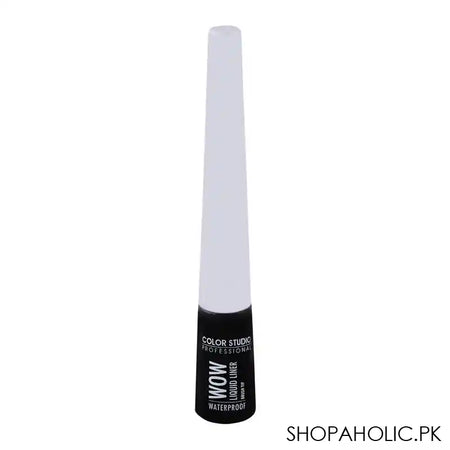 Color Studio Wow Liquid Eyeliner, Brush Tip, Waterproof - Image 3