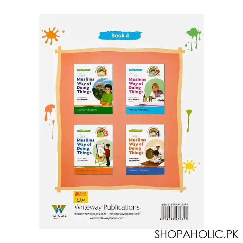 Colour & Learn The Muslims Way Of Doing Things Book -4 - Image 2