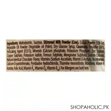 complan chocolate flavour, bottle, 400g image4