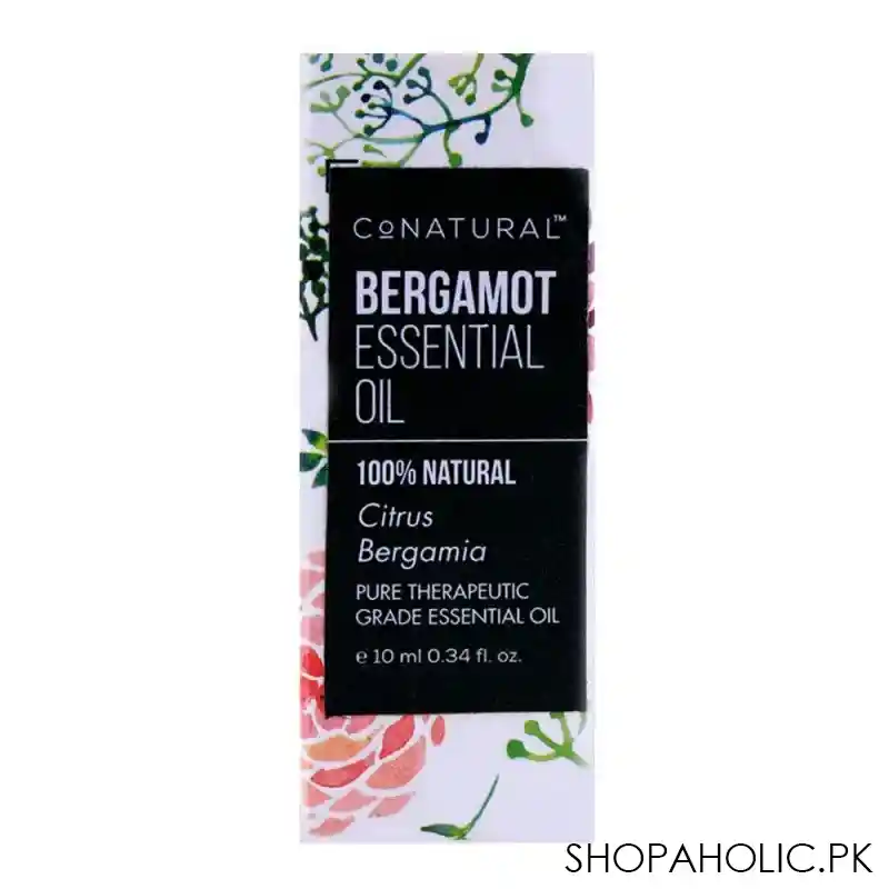 conatural bergamot essential oil, 100% natural, 10ml image2