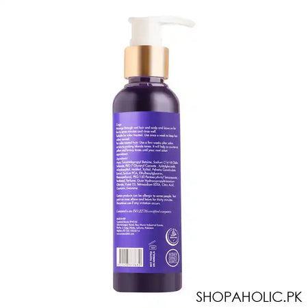 CoNatural Brilliance Purple Shampoo, For Blonde & Silver Hair, 150ml - Image 2
