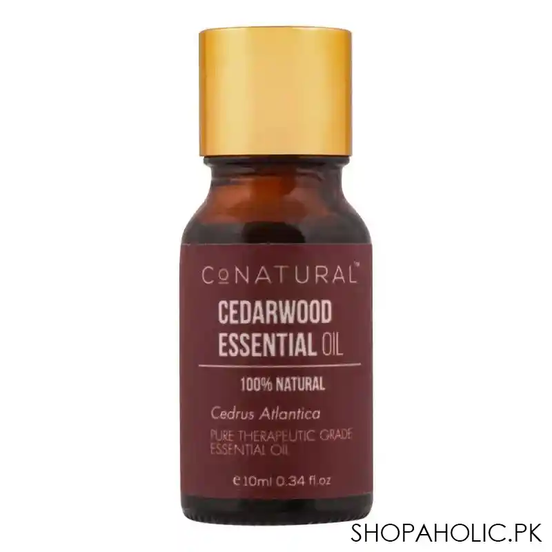 conatural cedarwood essential oil, 10ml main image
