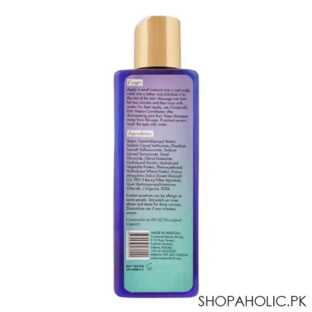 conatural hair volume shampoo, paraben & sulfate free, 260ml image2